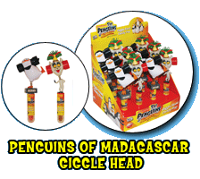 Penguins of Madagascar Giggle Head